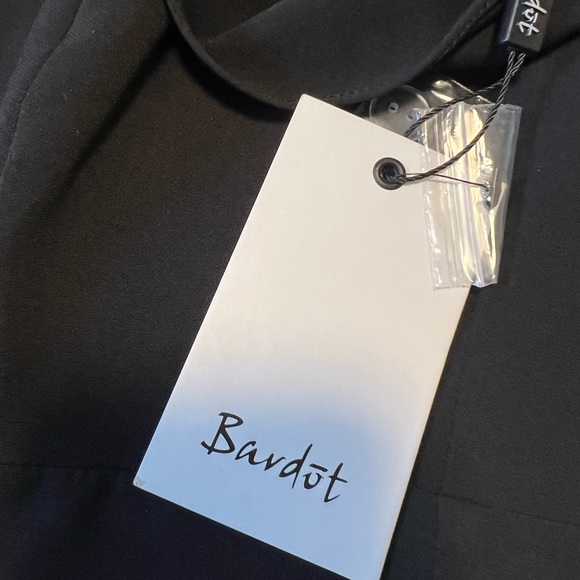 Bardot Revolve Black Ruffle Dress BNWT - Picture 6 of 6